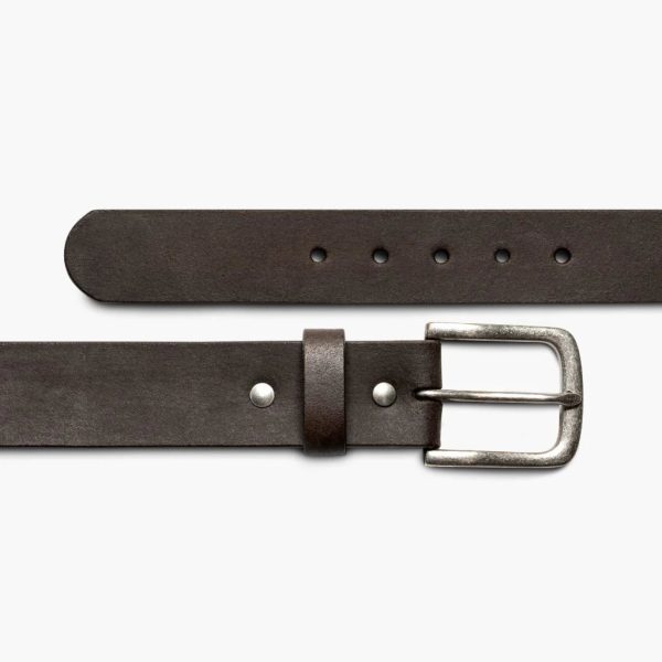 Men's Heritage Leather Belt - Image 3