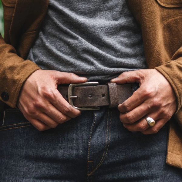 Men's Heritage Leather Belt - Image 5