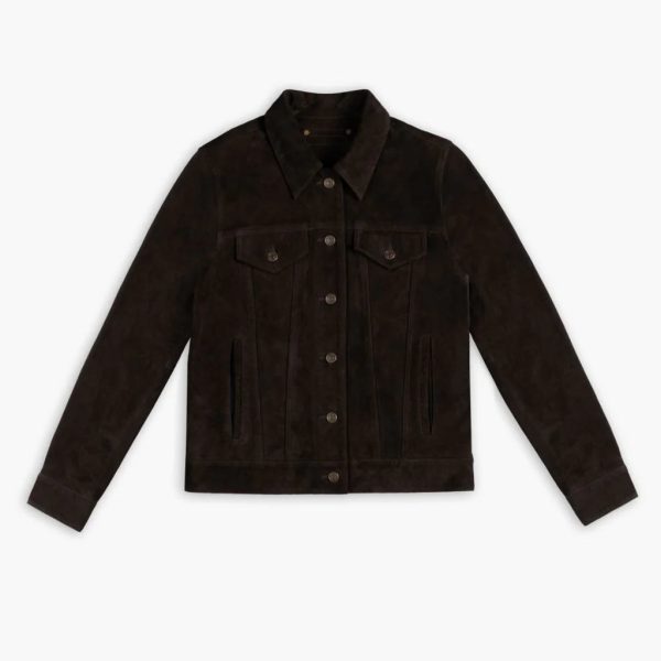 Suede Trucker Jacket - Image 4