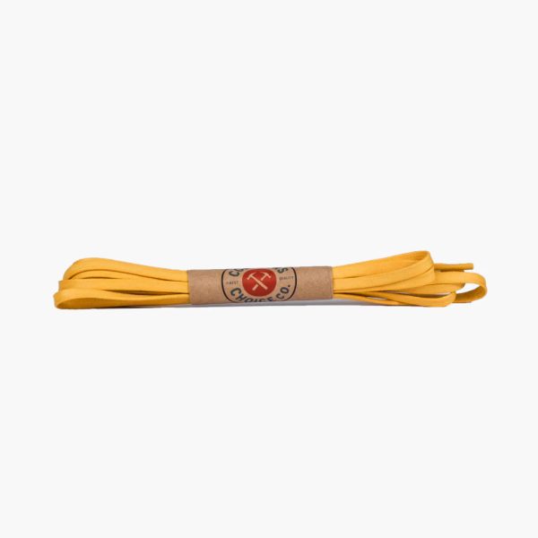 Flat Waxed Cotton Laces