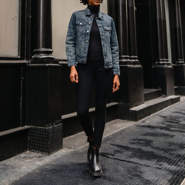 Denim Trucker Jacket - Image 3