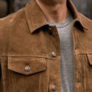Suede Trucker Jacket