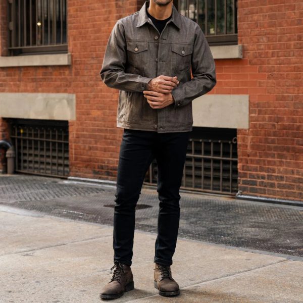 Selvedge Denim Trucker Jacket - Image 3