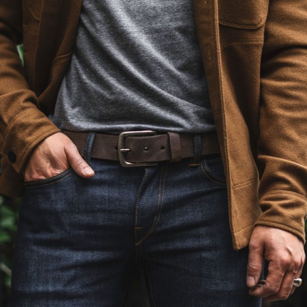 Men's Heritage Leather Belt - Image 4