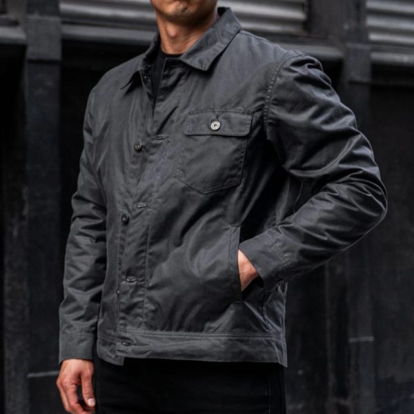 Waxed Canvas Field Jacket - Image 2
