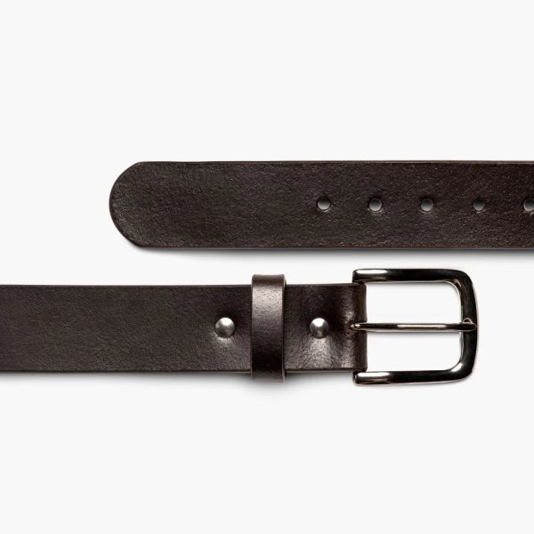Men's Heritage Leather Belt - Image 3