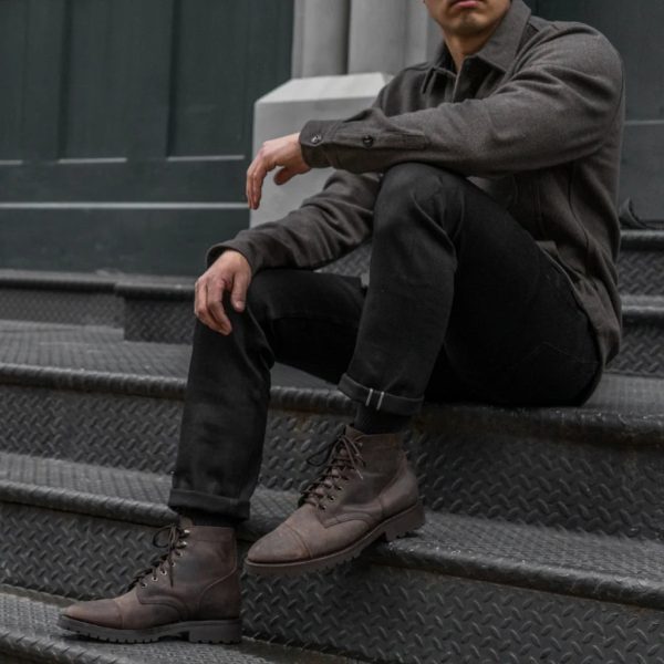 UB Stretch Selvedge Tapered Jeans - Image 9