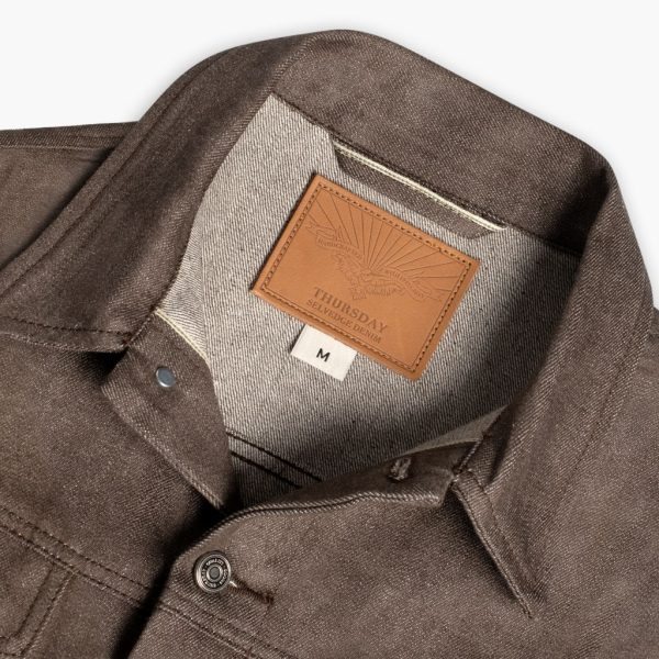 Selvedge Denim Trucker Jacket - Image 7