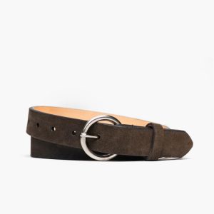 Women's Circle Leather Belt