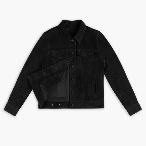 Suede Trucker Jacket - Image 5