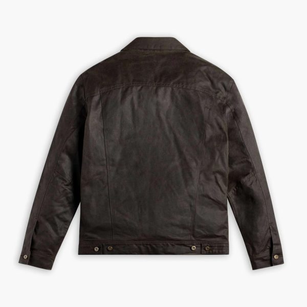 Waxed Trucker Jacket - Image 6