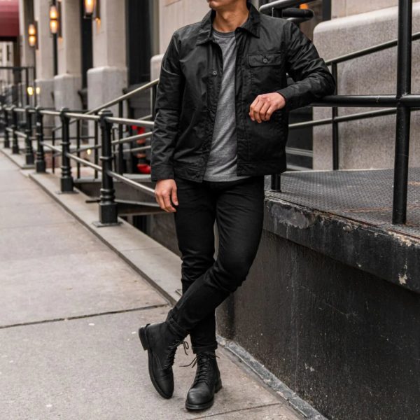 Waxed Canvas Field Jacket - Image 3