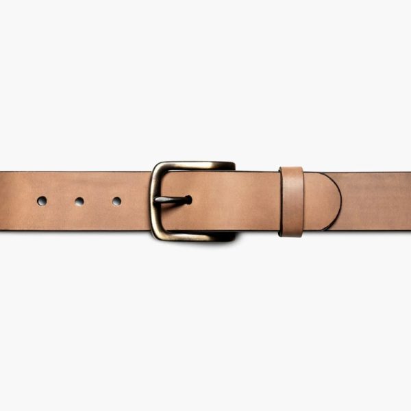 Men's Heritage Leather Belt - Image 2