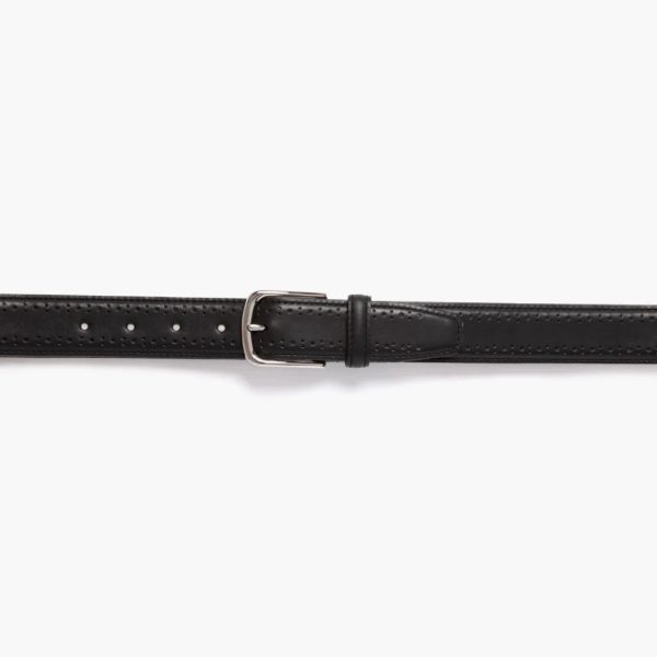 Men's Brogue Leather Belt - Image 2