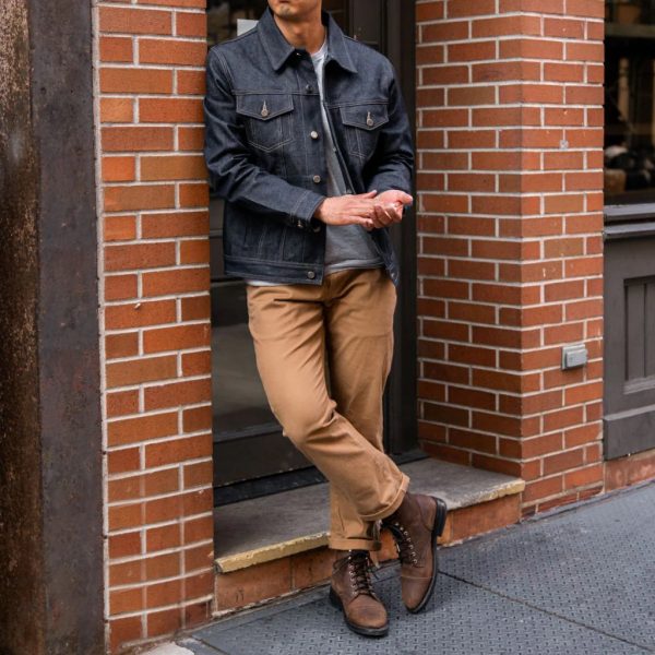 Selvedge Denim Trucker Jacket - Image 3
