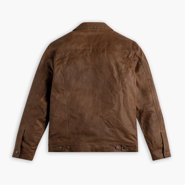 Waxed Trucker Jacket - Image 6