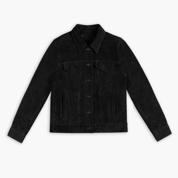 Suede Trucker Jacket - Image 4