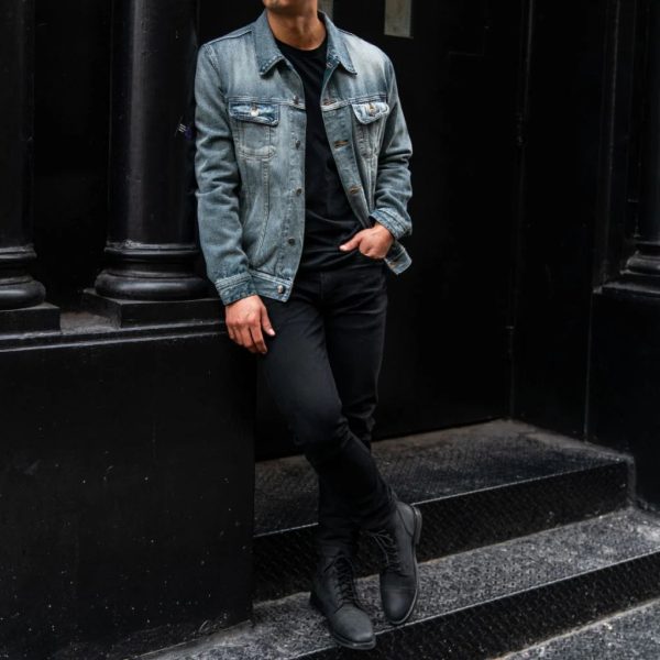 Denim Trucker Jacket - Image 3