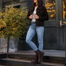 Suede Trucker Jacket