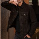 Suede Trucker Jacket