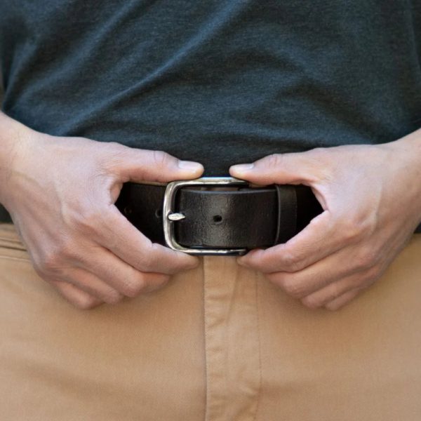 Men's Heritage Leather Belt - Image 5