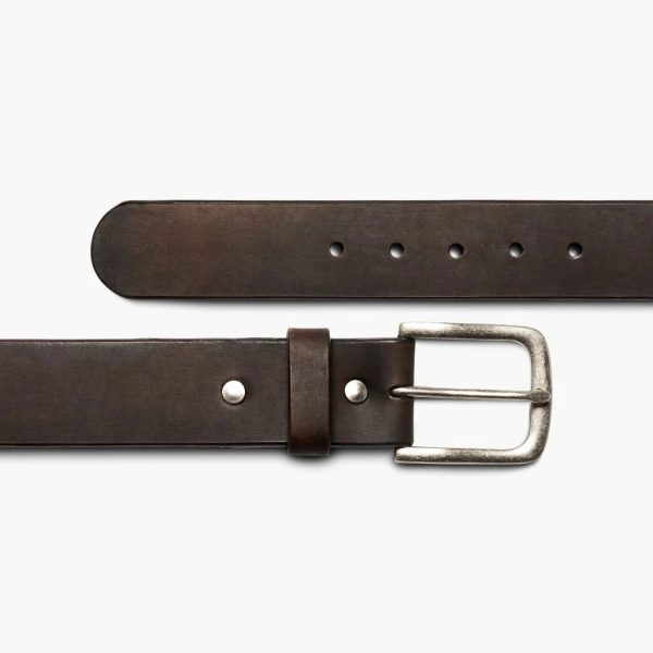 Men's Heritage Leather Belt - Image 3