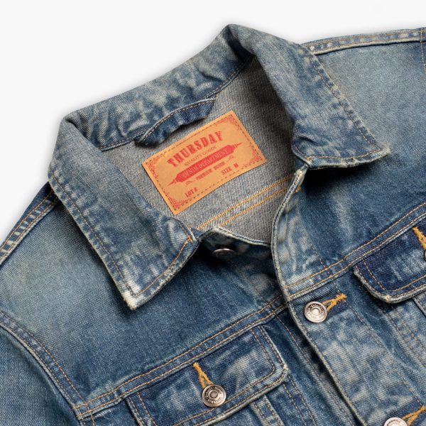 Denim Trucker Jacket - Image 7