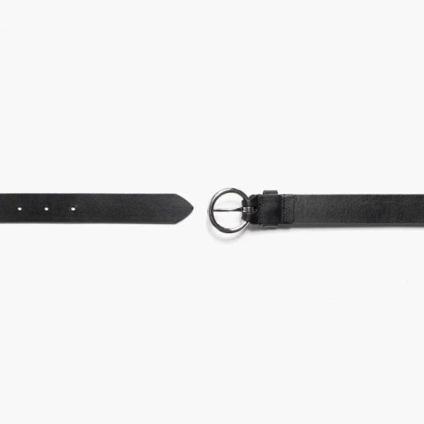 Women's Circle Leather Belt - Image 3