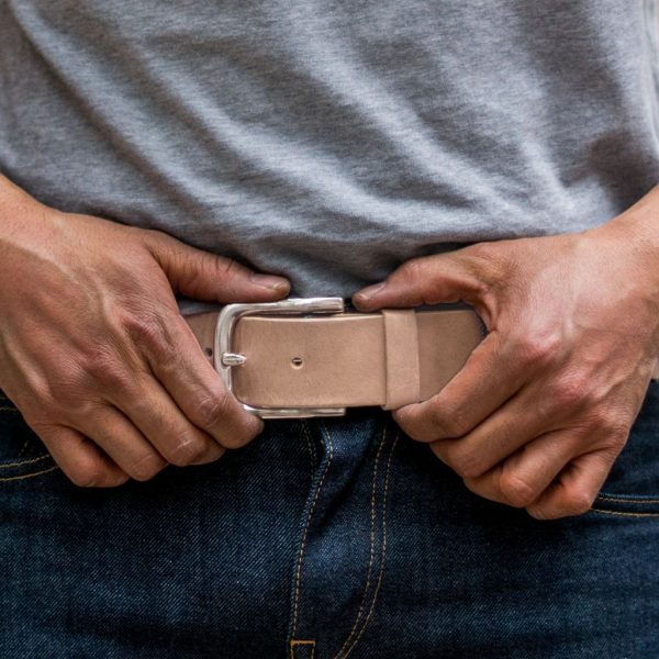 Men's Heritage Leather Belt - Image 5