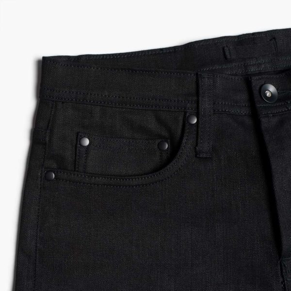UB Stretch Selvedge Tapered Jeans - Image 4