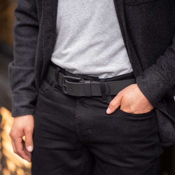 Men's Heritage Leather Belt - Image 6