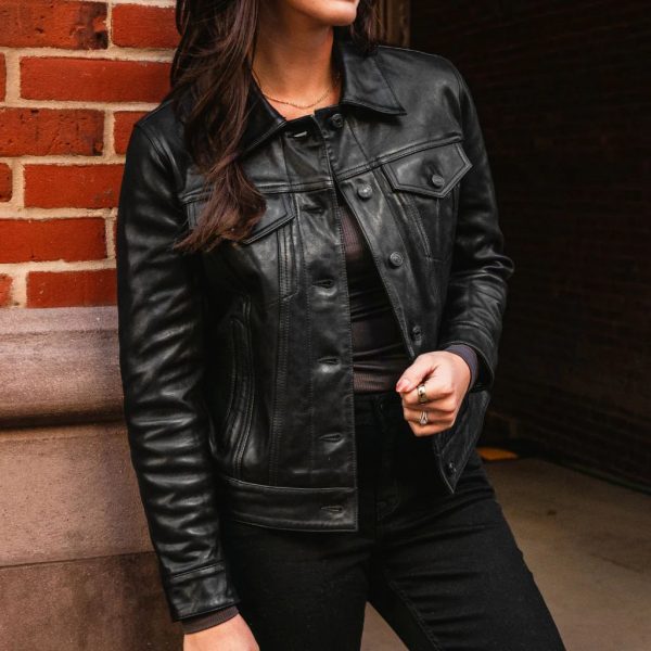 Leather Trucker Jacket