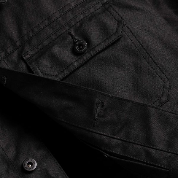 Waxed Trucker Jacket - Image 7