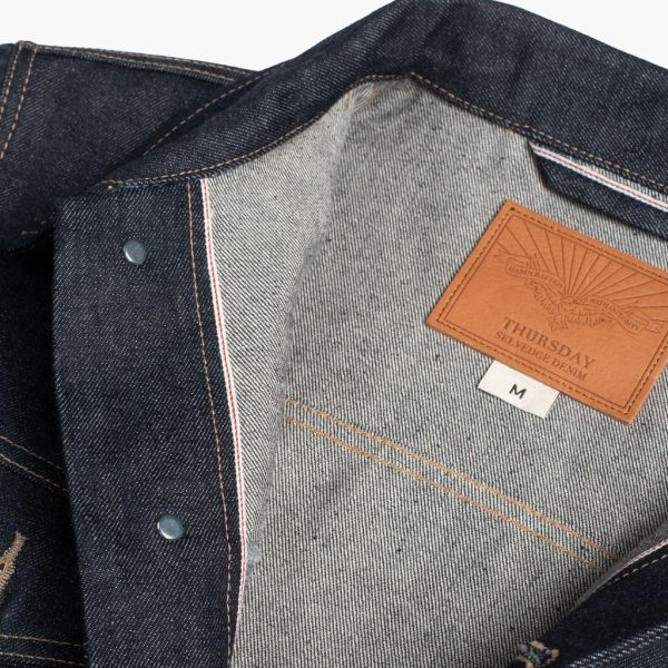 Selvedge Denim Trucker Jacket - Image 7