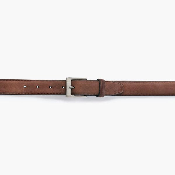 Men's Classic Leather Belt - Image 2