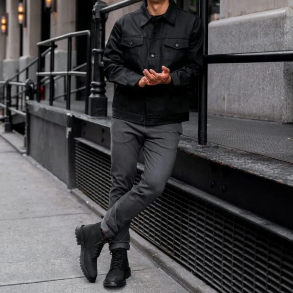 Selvedge Denim Trucker Jacket - Image 3