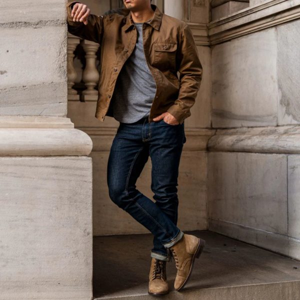 Waxed Canvas Field Jacket - Image 3