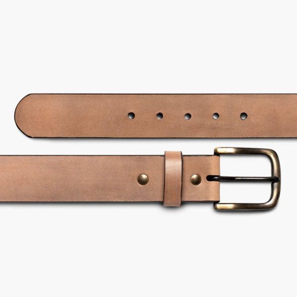 Men's Heritage Leather Belt - Image 3