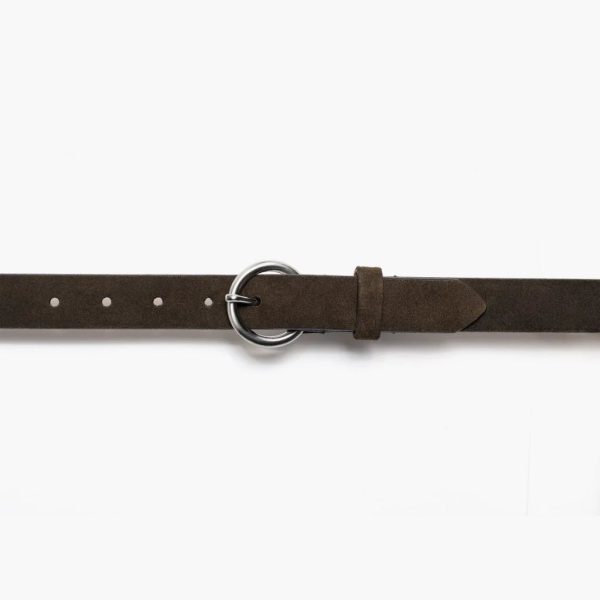 Women's Circle Leather Belt - Image 2