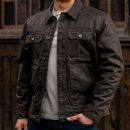Waxed Trucker Jacket