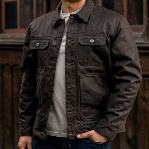 Waxed Trucker Jacket