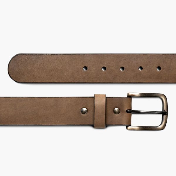 Men's Heritage Leather Belt - Image 3