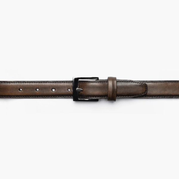 Men's Classic Leather Belt - Image 2