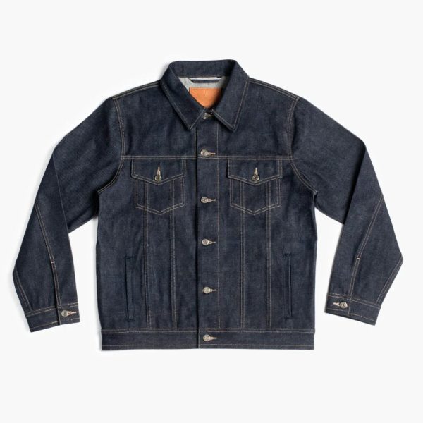 Selvedge Denim Trucker Jacket - Image 4
