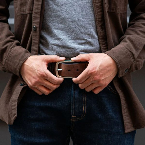 Men's Heritage Leather Belt - Image 5