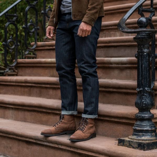 UB Selvedge Slim Tapered Jeans - Image 8