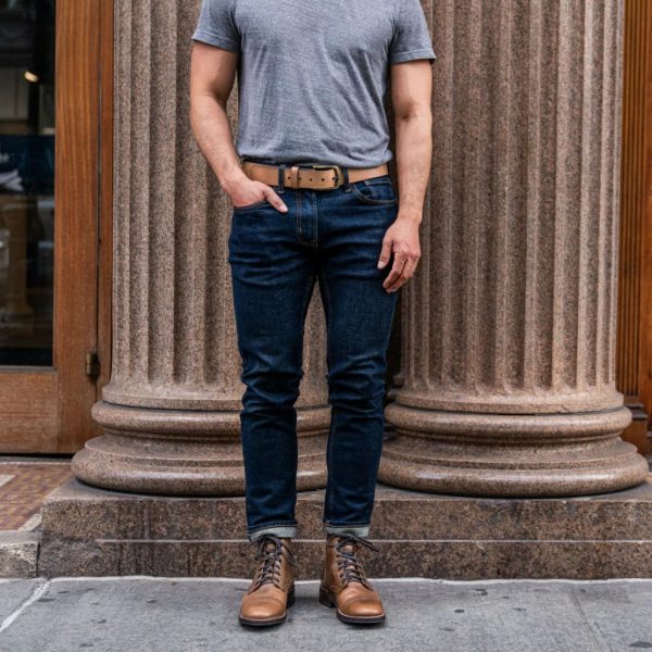 Men's Heritage Leather Belt - Image 6