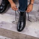 Flat Waxed Cotton Laces