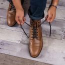 Flat Waxed Cotton Laces