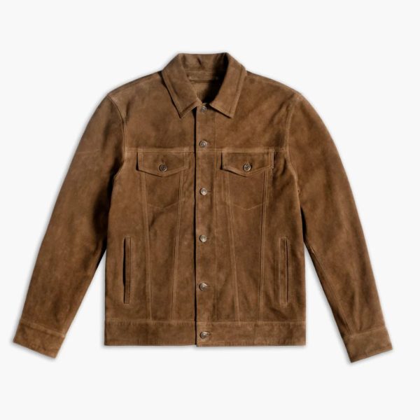Suede Trucker Jacket - Image 4